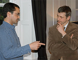 L: Jim Kelly; R: Aidan Mc Donald