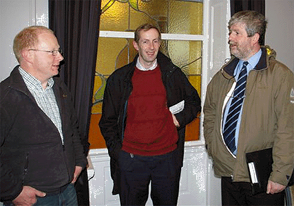 Sean Coomey of Centocor, Tom Crowley of Mott Mc Donald Pettit, ANO