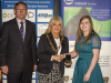 Ms. Eibhlin Henness receiving the Apprenticeship Award from Lord Mayor Deirdre Forde