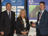 Dr. Donnagh O'Mahony receiving the Post Graduste Award on behalf of Mr. Simone Iadanza from Lord Mayor Deirdre Forde